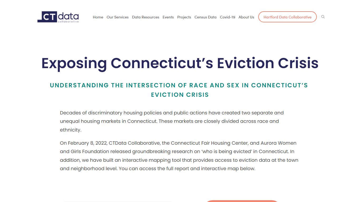 Connecticut Evictions — CTData